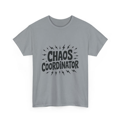 Chaos Coordinator Heavy Cotton Men's Tee, Fun T-Shirt, Gift for Organizers, Humor Tee, Men's Casual Wear