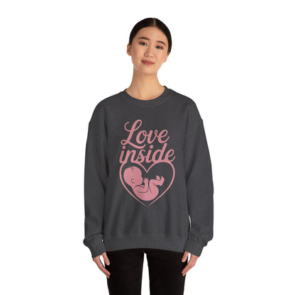 Maternity  Sweatshirt, Pregnancy Announcement Tee, Baby Inside Mom To Be Gift, Expecting Mother Gift, Pregnancy Reveal Top, Baby Shower Top
