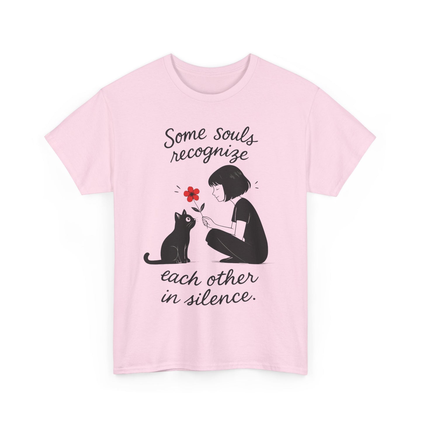 Cat Lover's Heavy Cotton Tee, Cute Cat Shirt, Pet Owner Gift, Animal Lover Apparel, Birthday Gift for Her, Women's Cotton T-Shirt, Cat Lover