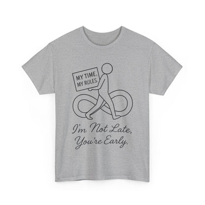 My Time My Rules Women's Heavy Cotton Tee, Funny T-Shirt, Casual Wear, women empowerment tee, confident woman shirt, self love t shirt