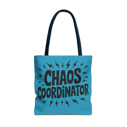 Chaos Coordinator Tote Bag, Fun Carryall for Busy Moms, Students, or Event Planners, Perfect Gift, Beach Weekender Bag,  Large Tote Bag