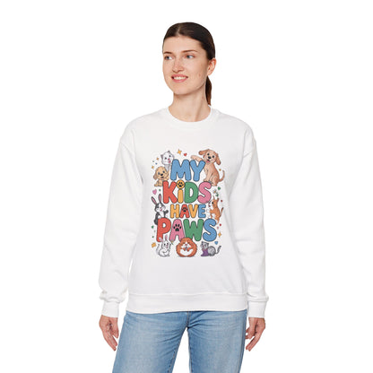 My Kids Have Paws Sweatshirt, Pet Lover Gift, Cute Animal Shirt, Cute Pet Mom Tee, Animal Parent T-Shirt, Gift for Animal Lovers