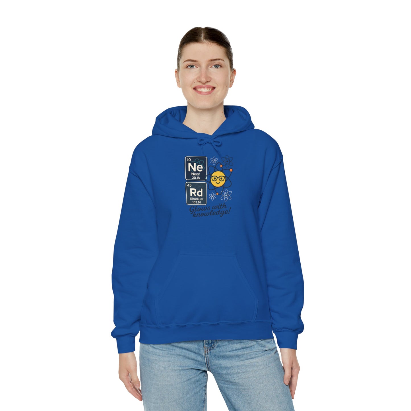 Nerd Hoodie for Women, Science Sweatshirt, Periodic Table Hoodie, STEM Gift for Her, Geek Gift, Science Lover Gift, College Student Clothing