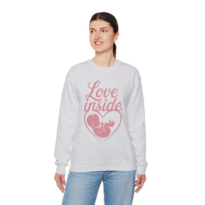 Maternity  Sweatshirt, Pregnancy Announcement Tee, Baby Inside Mom To Be Gift, Expecting Mother Gift, Pregnancy Reveal Top, Baby Shower Top