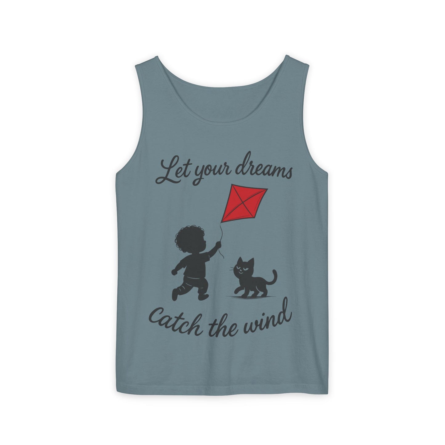 Dream-Catching Tank Top - Lightweight, Womens, Inspirational Graphic Tee, Summer Wear, Perfect Gift for Kids & Families