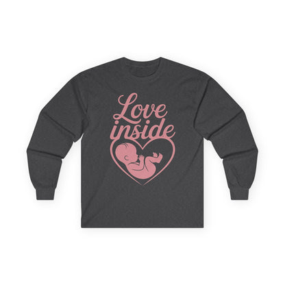 Maternity  Long Sleeve Tee, Pregnancy Announcement Tee, Mom To Be Gift, Expecting Mother Gift, Pregnancy Reveal Top, Baby Shower Top
