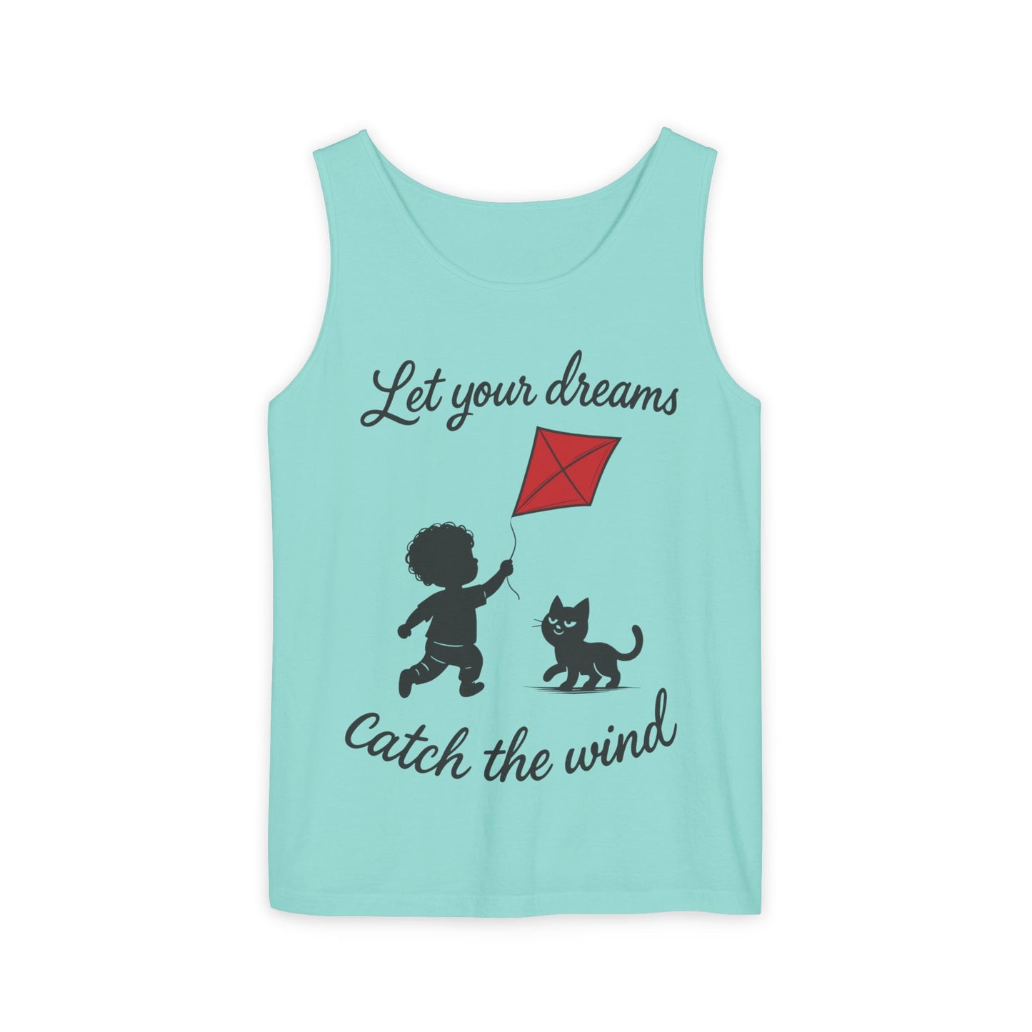 Dream-Catching Tank Top - Lightweight, Womens, Inspirational Graphic Tee, Summer Wear, Perfect Gift for Kids & Families