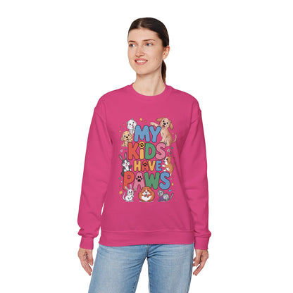 My Kids Have Paws Sweatshirt, Pet Lover Gift, Cute Animal Shirt, Cute Pet Mom Tee, Animal Parent T-Shirt, Gift for Animal Lovers