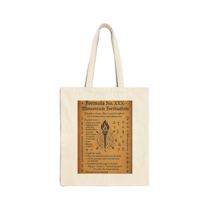 First Quarter Moon Spell, Momentum Ritual Grimoire Page, Witchy Lunar Art Bag, Gift for Witchy Vibes, Astrology Lover Gift