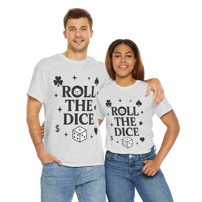 Fun Dice & Card Games Unisex Tee, Perfect for Game Nights, Gifts for Gamers, Poker Events, Gambling Shirt, Casino Wear, Poker T-Shirt