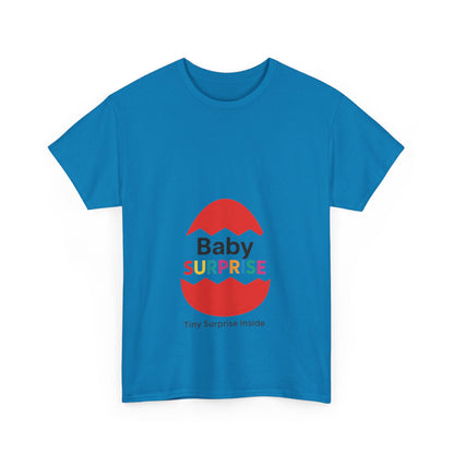 Baby Surprise Maternity T-Shirt, Pregnancy Announcement Shirt, Mom To Be Gift, Expecting Baby Reveal Tee, Baby Shower Gift,Gender Reveal Tee
