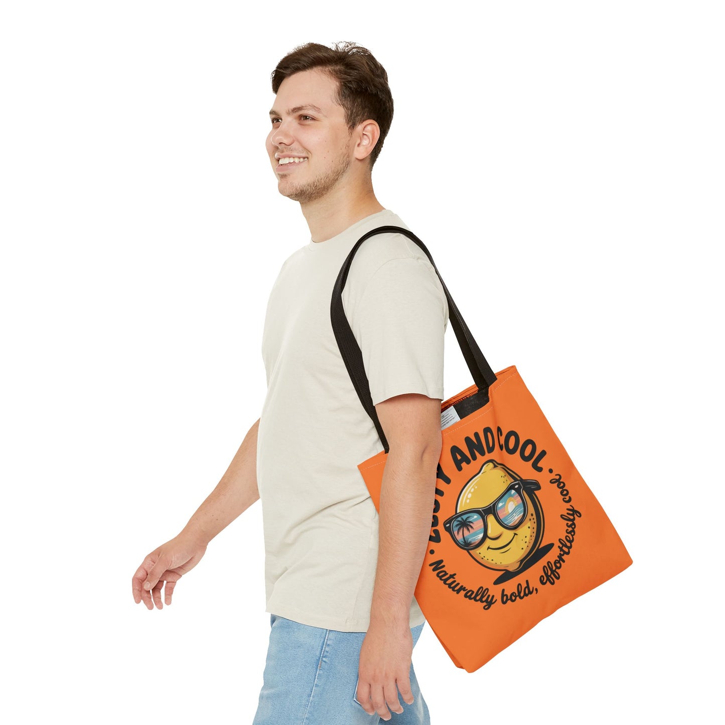 Zesty Lemon Tote Bag - Fun & Bold Carry-All for Everyday Use, Summer, Beach Days, Gifts, Eco-Friendly Shopping, Large Tote Bag