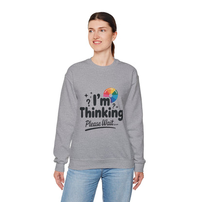 Playful Thinking Womens Sweatshirt, Thoughtful Gift, Geeky Gift for Introverts, Programmers, Designers, , Comfy Crewneck for Creative Minds