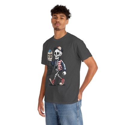 Funny Skeleton T-Shirt Soul Sold Separately Graphic Tee, Missing Soul Cartoon Shirt, Gothic Streetwear, Halloween Gift Tee