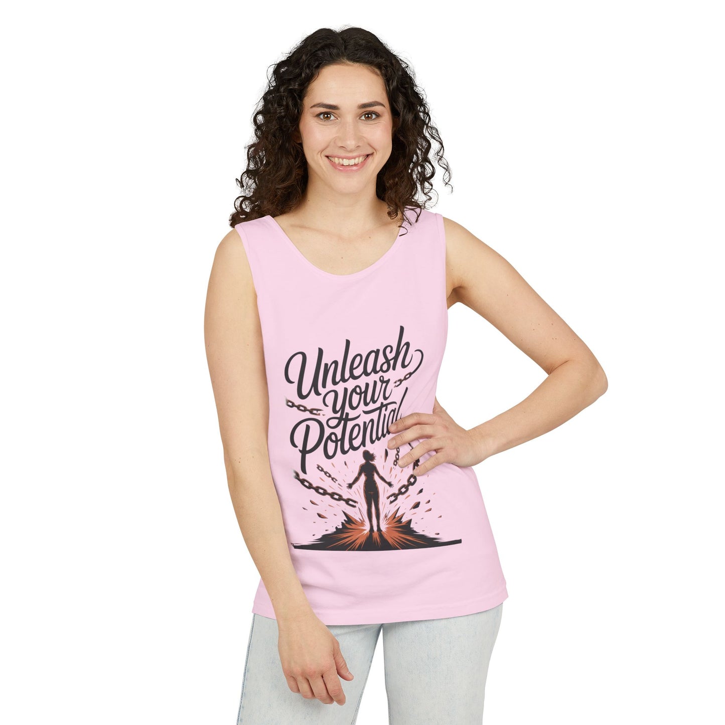 Unleash Your Potential Womens Tank Top, Motivational Athletic Gear, Womens Workout Clothing, Inspirational Summer Outfit, Fitness Gift, [...]