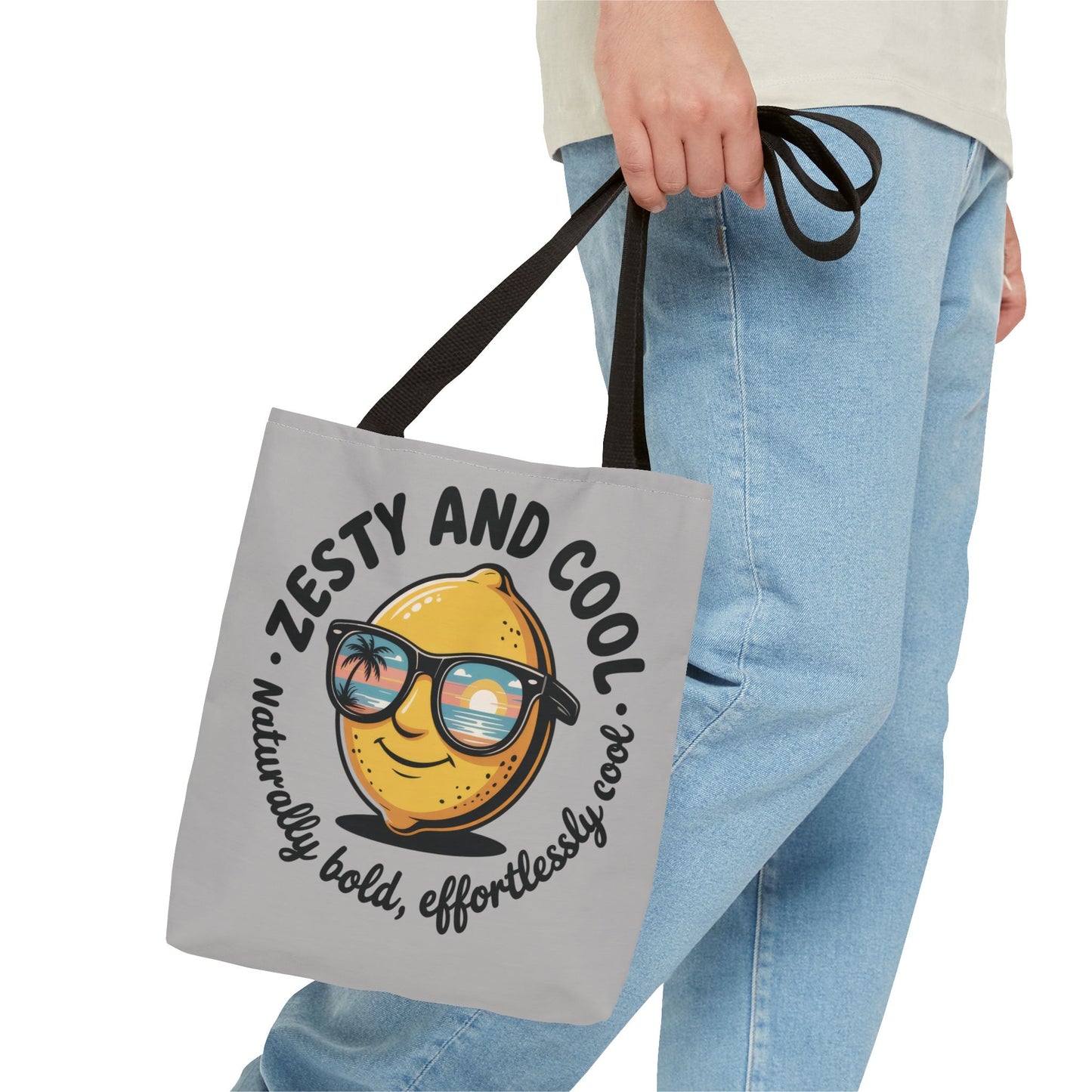 Zesty Lemon Tote Bag - Fun & Bold Carry-All for Everyday Use, Summer, Beach Days, Gifts, Eco-Friendly Shopping, Large Tote Bag