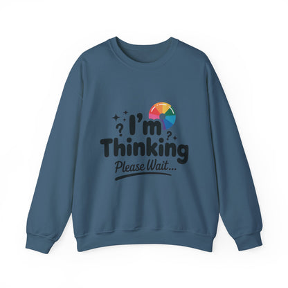 Playful Thinking Womens Sweatshirt, Thoughtful Gift, Geeky Gift for Introverts, Programmers, Designers, , Comfy Crewneck for Creative Minds