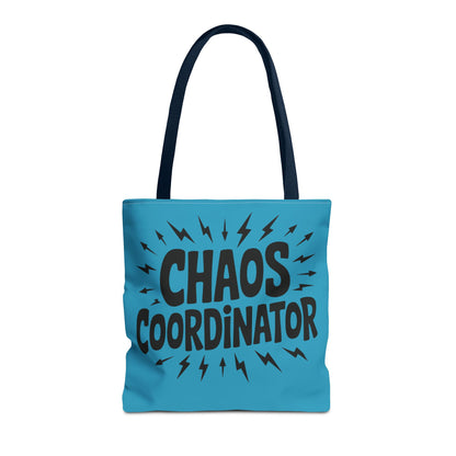 Chaos Coordinator Tote Bag, Fun Carryall for Busy Moms, Students, or Event Planners, Perfect Gift, Beach Weekender Bag,  Large Tote Bag