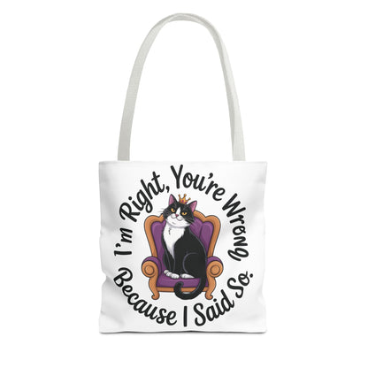 Funny Cat Tote Bag, Pet Lover Gift, Cat-Themed Shopper, Birthday Gift, Cute Animal Tote, Oversized Beach Bag