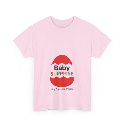 Baby Surprise Maternity T-Shirt, Pregnancy Announcement Shirt, Mom To Be Gift, Expecting Baby Reveal Tee, Baby Shower Gift,Gender Reveal Tee