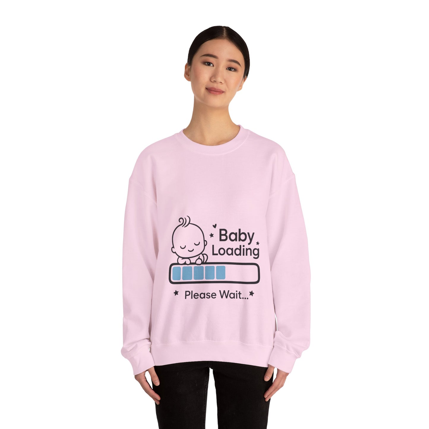 Baby Loading Maternity Sweatshirt, Pregnancy Announcement Shirt, Mom To Be Gift, Expecting Baby Gift, Pregnancy Reveal Top, Baby Shower Gift