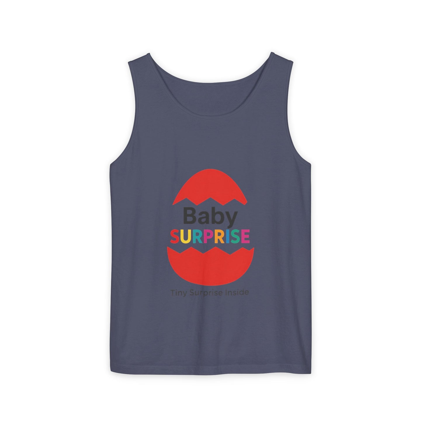 Baby Surprise Maternity Tank Top, Pregnancy Announcement Tank, Mom To Be Gift, Expecting Baby Reveal Top, Baby Shower Gift,Gender Reveal Tee