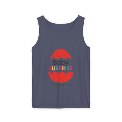 Baby Surprise Maternity Tank Top, Pregnancy Announcement Tank, Mom To Be Gift, Expecting Baby Reveal Top, Baby Shower Gift,Gender Reveal Tee