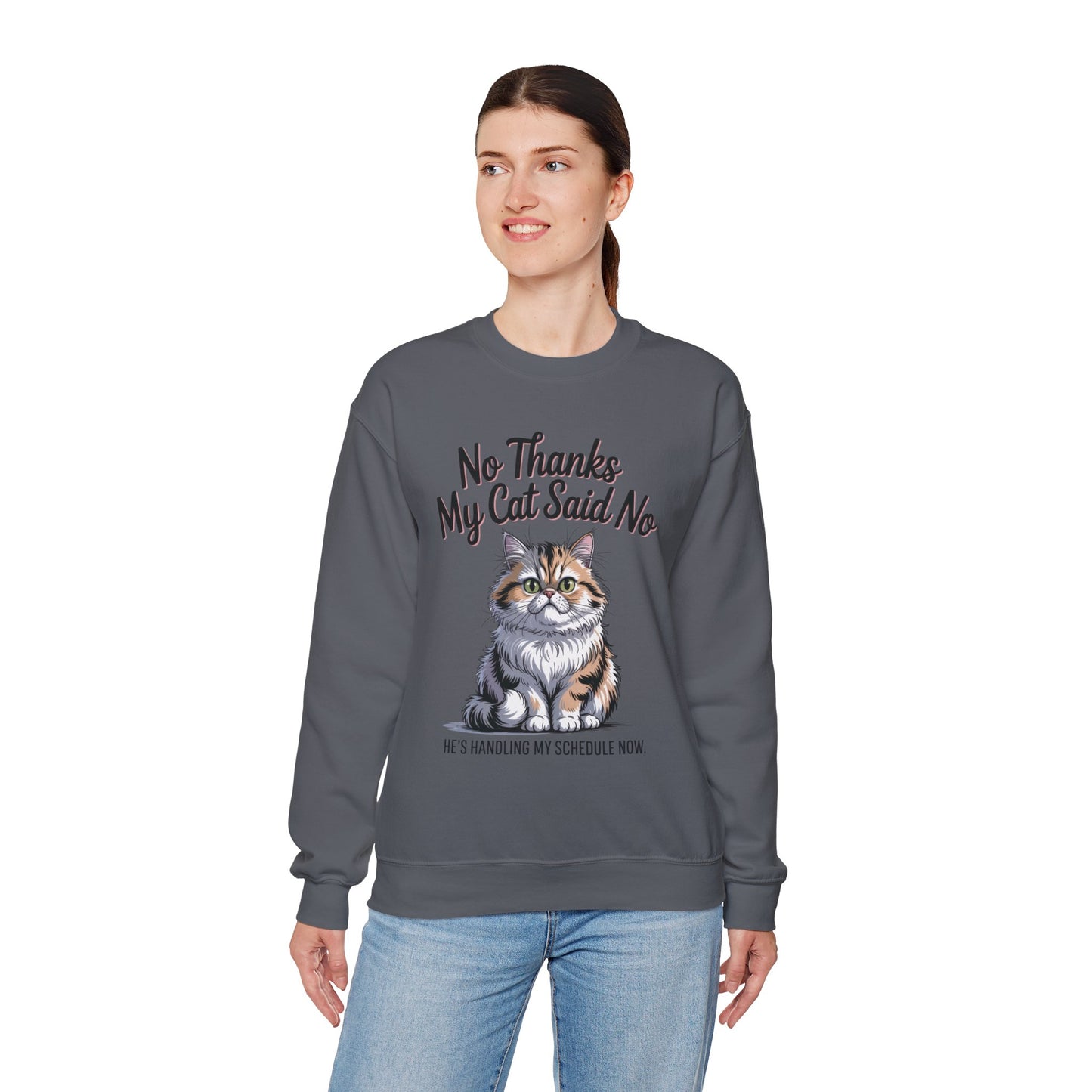 Funny Cat Crewneck Sweatshirt - Ideal Gift for Cat Lovers, Cozy Animal Sweater, Novelty Pet Lover Gift, Cute Cat-Themed Apparel, [...]