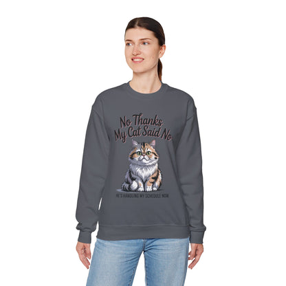 Funny Cat Crewneck Sweatshirt - Ideal Gift for Cat Lovers, Cozy Animal Sweater, Novelty Pet Lover Gift, Cute Cat-Themed Apparel, [...]