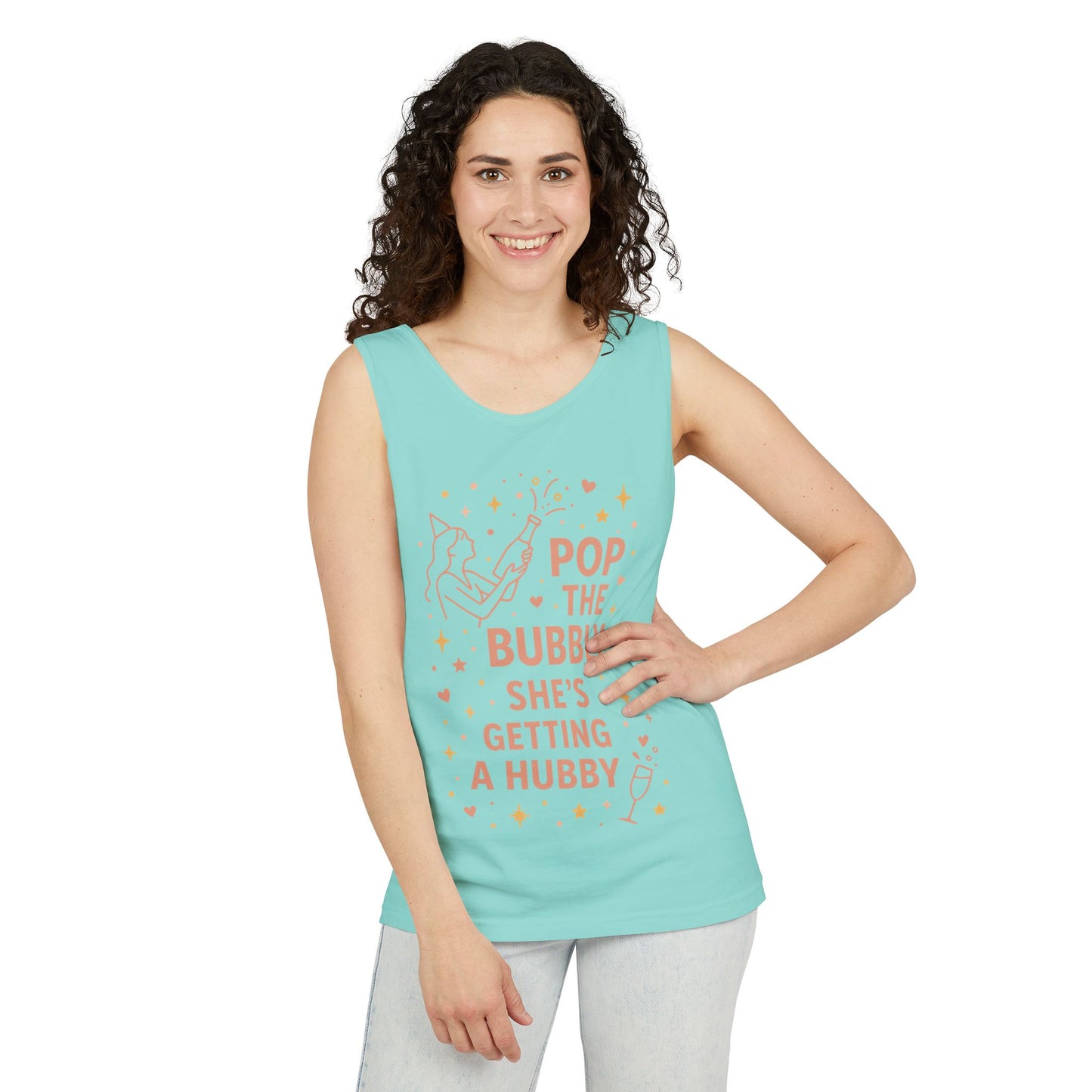 Bridal Party Tank, Bachelorette Party Tee, Bridesmaid Wedding Tee, Hen Party Top, Bridal Shower,  Bridesmaids Gift