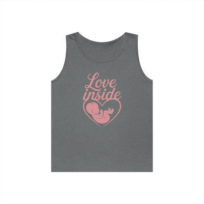 Maternity Tank Top, Pregnancy Announcement Tee, Baby Inside Mom To Be Gift, Expecting Mother Tee, Pregnancy Reveal Top, Baby Shower Top