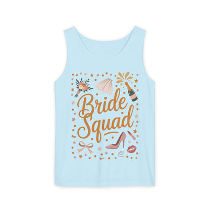 Bride Squad  Tank Top, Bachelorette Party T-Shirt, Bridesmaid Wedding Tee, Hen Party Matching Shirts, Bridal Shower, Gift for Bridesmaids