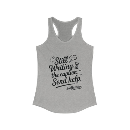 Funny Influencer Womens Tank, Social Media Tee, Workout Shirt, Gym Top, Gift Social Media Lovers, Gift for Content Creators Influencers
