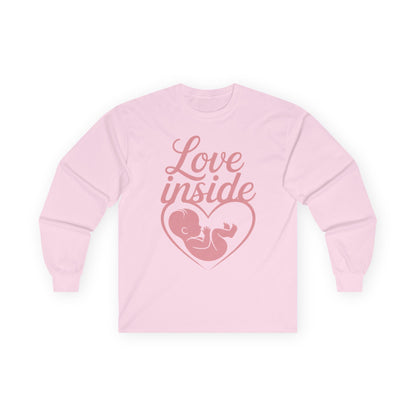 Maternity  Long Sleeve Tee, Pregnancy Announcement Tee, Mom To Be Gift, Expecting Mother Gift, Pregnancy Reveal Top, Baby Shower Top