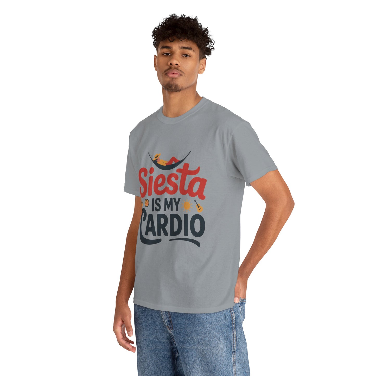 Siesta Is My Cardio Funny Mens T-Shirt Spain Humor Tee, Siesta Shirt, Siesta Culture Gift
