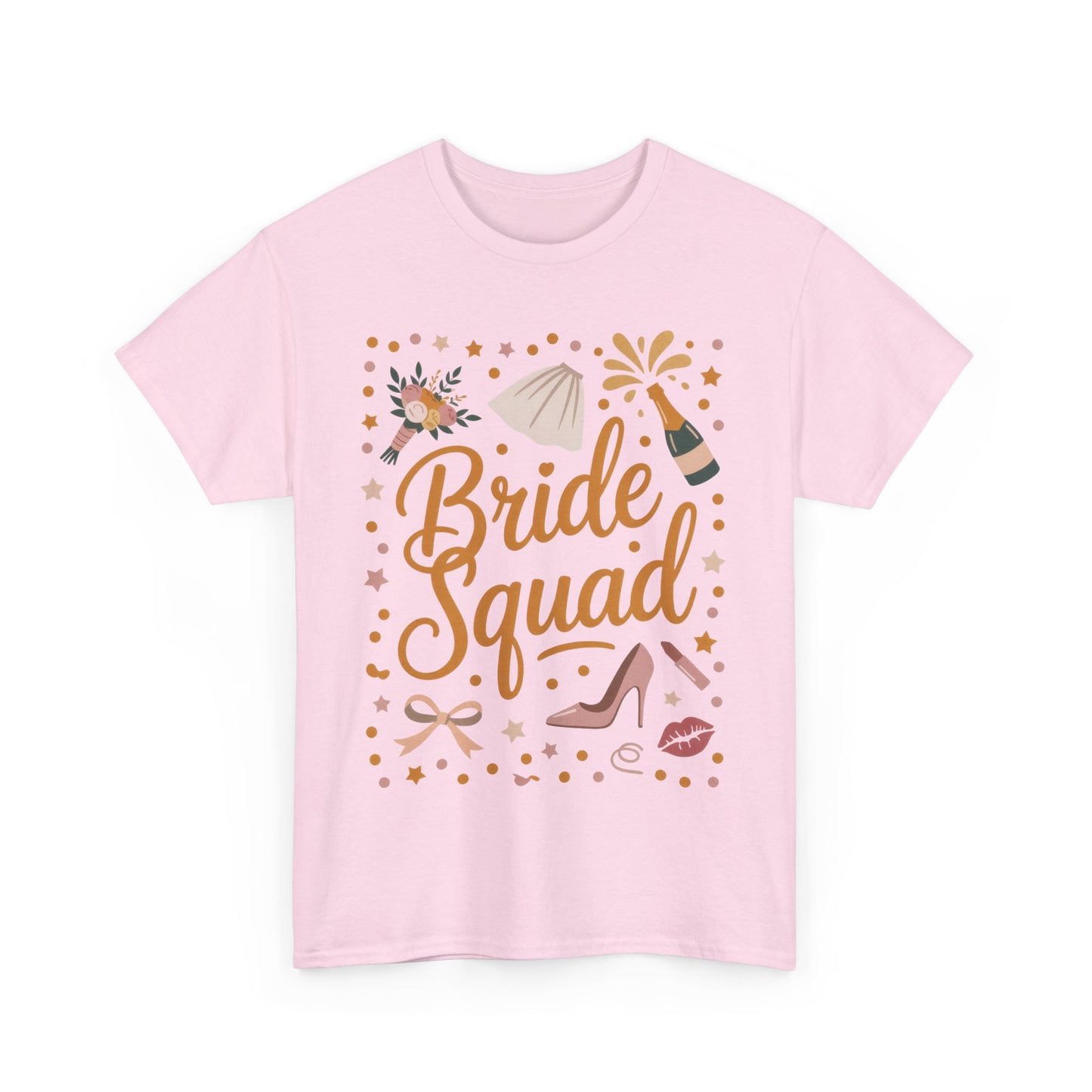 Bride Squad Shirt, Bachelorette Party T-Shirt, Bridesmaid Wedding Tee, Hen Party Matching Shirts, Bridal Shower, Gift for Bridesmaids