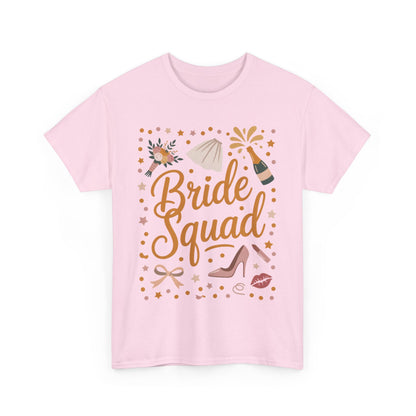 Bride Squad Shirt, Bachelorette Party T-Shirt, Bridesmaid Wedding Tee, Hen Party Matching Shirts, Bridal Shower, Gift for Bridesmaids