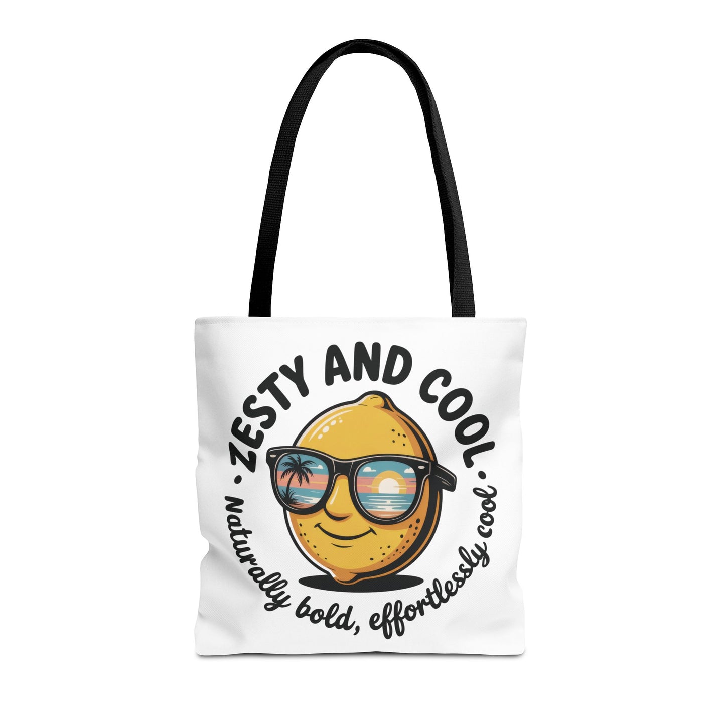 Zesty Lemon Tote Bag - Fun & Bold Carry-All for Everyday Use, Summer, Beach Days, Gifts, Eco-Friendly Shopping, Large Tote Bag