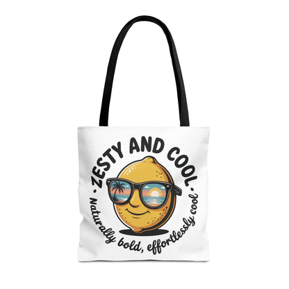 Zesty Lemon Tote Bag - Fun & Bold Carry-All for Everyday Use, Summer, Beach Days, Gifts, Eco-Friendly Shopping, Large Tote Bag