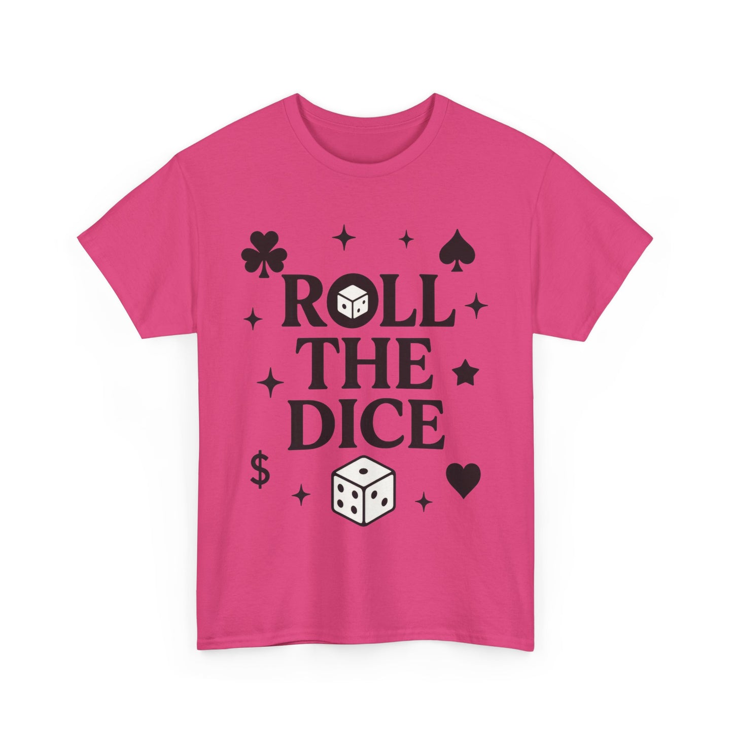 Fun Dice & Card Games Unisex Tee, Perfect for Game Nights, Gifts for Gamers, Poker Events, Gambling Shirt, Casino Wear, Poker T-Shirt