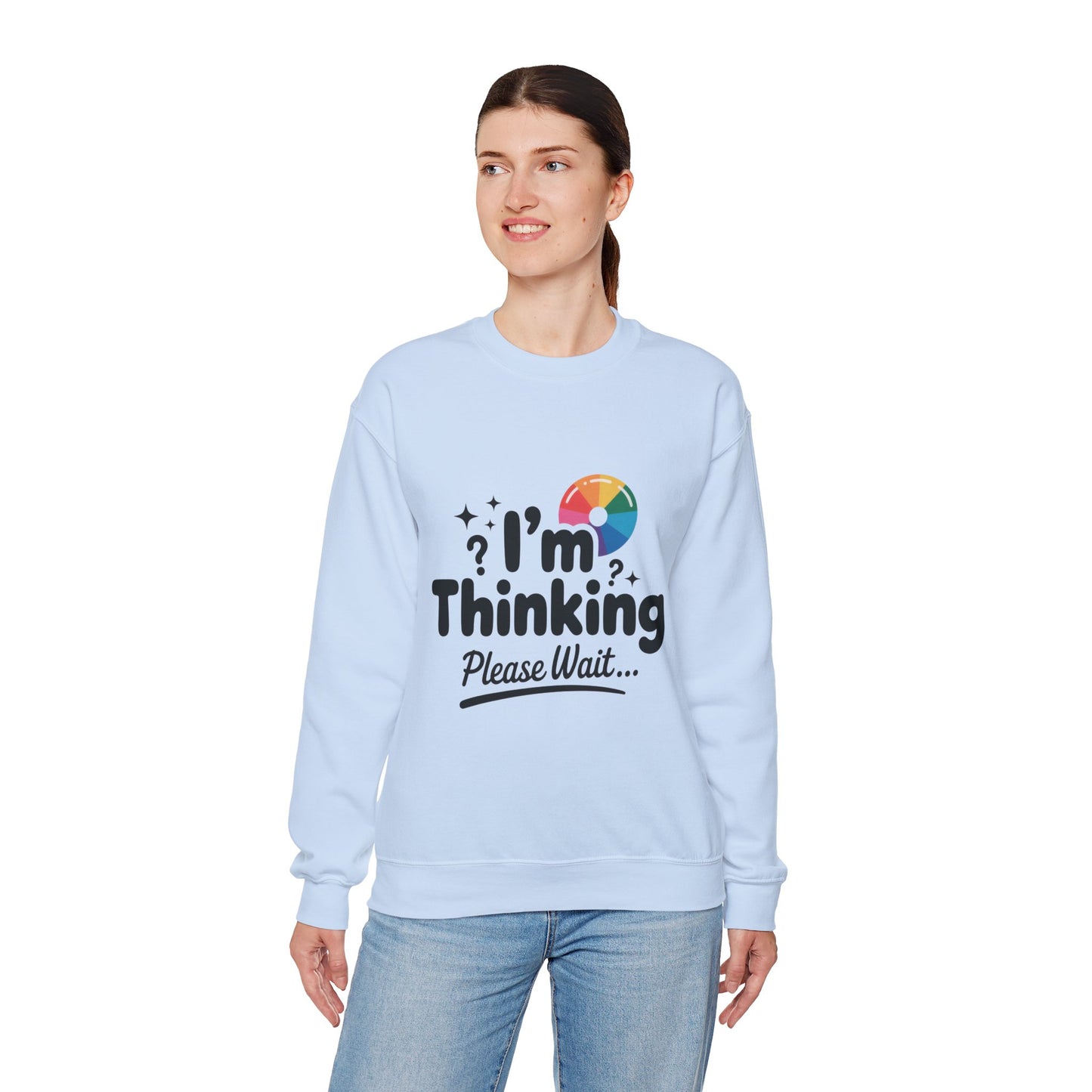 Playful Thinking Womens Sweatshirt, Thoughtful Gift, Geeky Gift for Introverts, Programmers, Designers, , Comfy Crewneck for Creative Minds