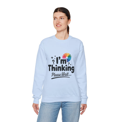 Playful Thinking Womens Sweatshirt, Thoughtful Gift, Geeky Gift for Introverts, Programmers, Designers, , Comfy Crewneck for Creative Minds