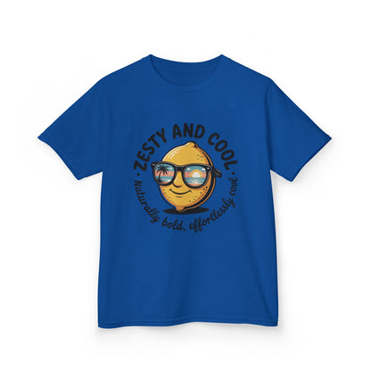 Zesty and Cool Kids Tee, Fun Summer Shirt, Birthday Gift for Kids, Playful Graphic Tee, Cool Kids Apparel, Fruit Tee for Boys and Girls