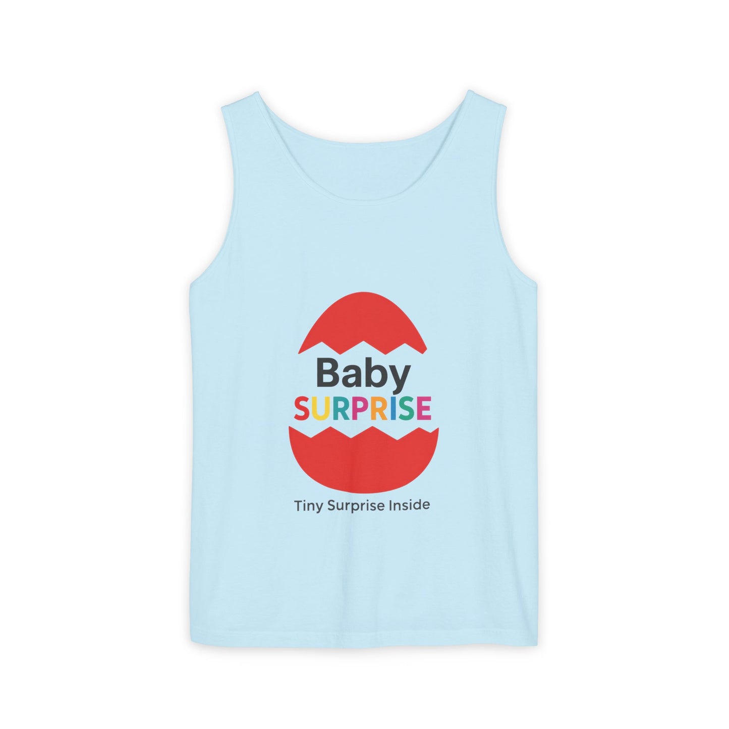 Baby Surprise Maternity Tank Top, Pregnancy Announcement Tank, Mom To Be Gift, Expecting Baby Reveal Top, Baby Shower Gift,Gender Reveal Tee