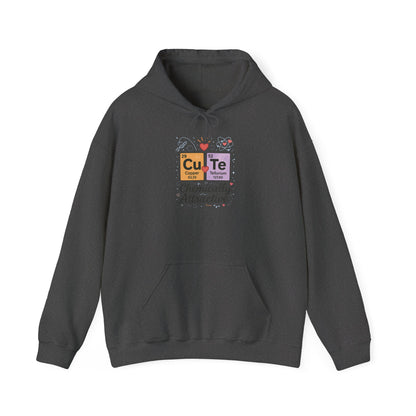 Cute Chemistry Hoodie for Women, CuTe Periodic Table Sweatshirt, Chemically Attractive Science Gift for Her, Great for Birthdays & Holidays