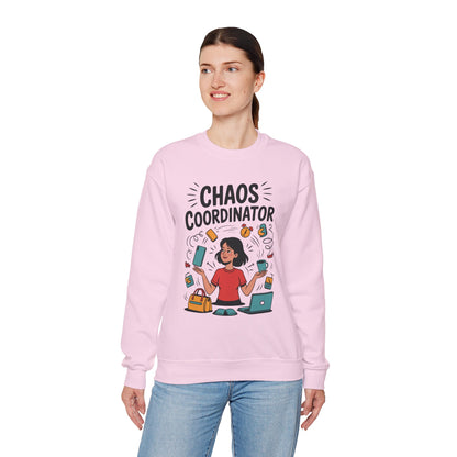 Chaos Coordinator Sweatshirt, Funny Mom Life Sweatshirt ,Gift for Busy Moms, Multitasking Mom Gift, Mom Life Sweatshirt, Mother's Day Gift
