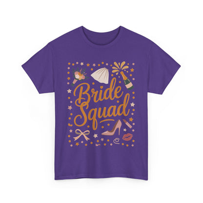 Bride Squad Shirt, Bachelorette Party T-Shirt, Bridesmaid Wedding Tee, Hen Party Matching Shirts, Bridal Shower, Gift for Bridesmaids