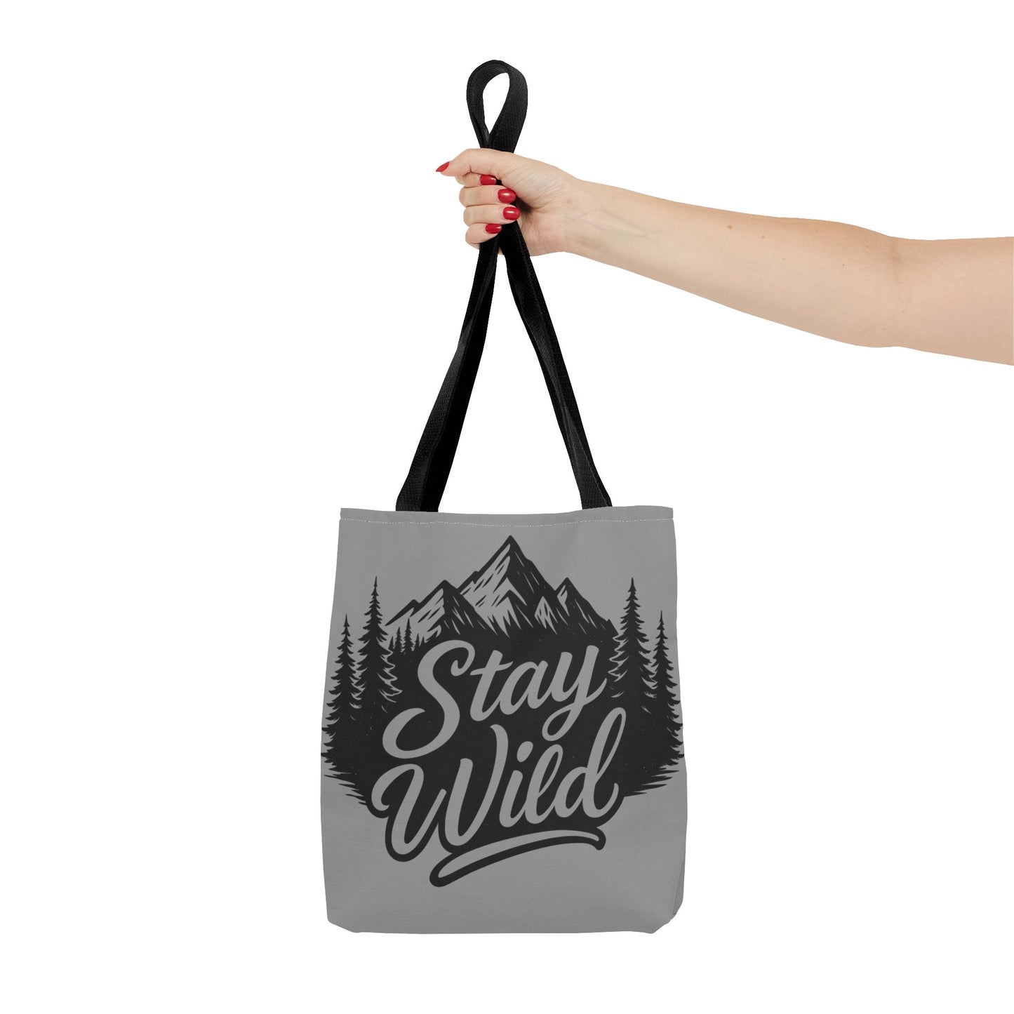 Stay Wild Tote Bag | Eco-friendly Shopping Bag, Adventure Tote, Outdoor Enthusiast Gift, Stylish Carryall, Perfect for Summer Adventures
