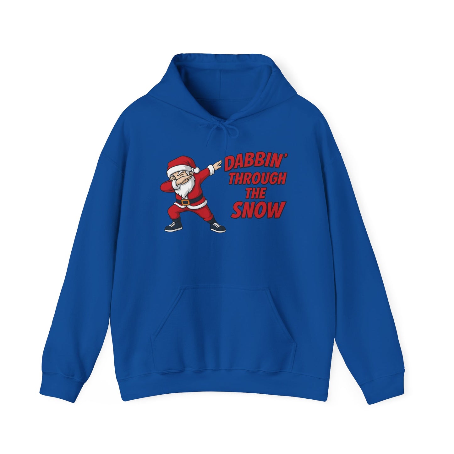 Dabbin Santa Men's Christmas Hoodie, Funny Holiday Sweatshirt