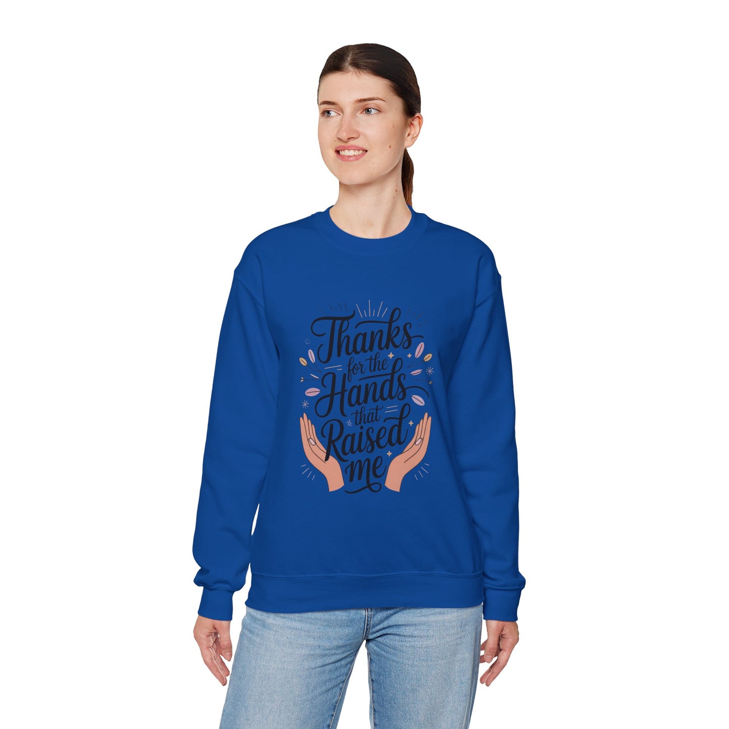Thanks for the Hands That Raised Me Shirt, Mother's Day Gift, Appreciation Shirt for Mom, thankful mom tee